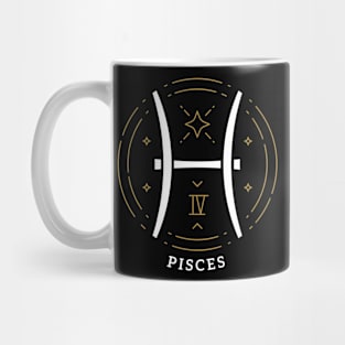 Pisces Zodiac Sign Horoscope Birthday Present Gift Mug